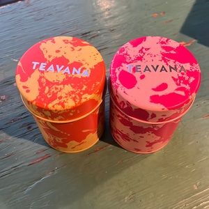 Teavana Tins used For Tea